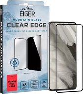 Eiger Mountain Glass Edge Screen Protector Geschikt voor Google Pixel 8 Pro | Case Friendly | Tempered Glass | Full Screen | Gerecycled Glas