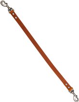 Animal Boulevard Ab30088 - Hals- En Leibanden - Hond - Ab Country Leather Add-a-dog Leiband Cognac-20mmx60cm - Maat: 20mmx60cm