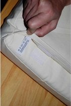 TRU COMPONENTS 680-330-Bag Klittenband Om op te naaien Haak- en lusdeel Zwart 1 paar