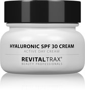 RevitalTrax® Hyaluronic SPF30 Day Cream - Dagcreme voor Vrouwen en Mannen - Verstevigend - Hydraterend - Anti Aging Creme - Hyaluronzuur