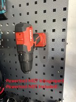Houder Voor Hilti 12V Tools - Toolhouder - Wandbevestiging - Wall Mount - Power Tool NIET Inbegrepen!