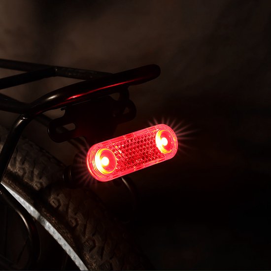 Gaciron - Achterlicht Fiets LED - Intelligent Remlicht - 60 lumen - USB Oplaadbaar - Bevestiging bagagedrager & zadel — afbeelding 5
