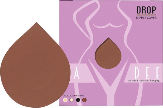 Laydee Tepelplakkers Wood 6 paar - Tepelstickers - Nipple Covers