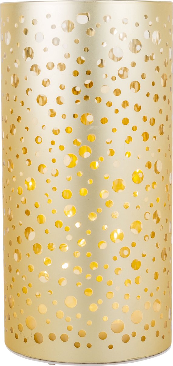 Cosy&Trendy Lamp Dots - LED - EXCL.3XAA Batterij - Goud