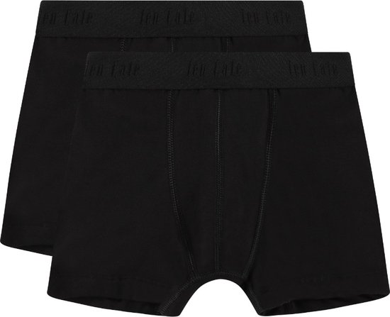 Basics shorts zwart 2 pack voor Jongens | Maat 98/104
