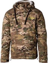 RST X Kevlar Loadout 1 4 Zip Ce Mens Textile Hood Camouflage Brown 48 - Maat - Jas