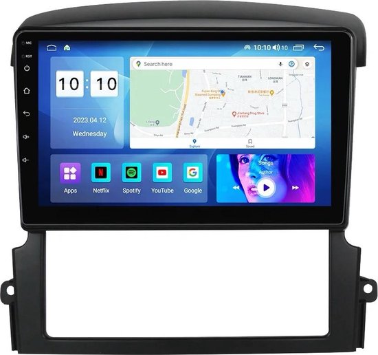 CarPlay Kia Sorento 20072009 Android 11 navigatie en multimediasysteem