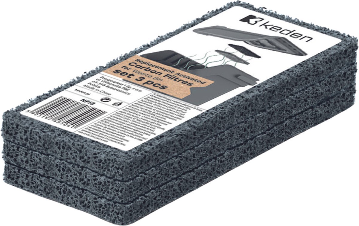 10Pcs 12.7Cm Vierkante Compost Bin Filters Reserve Actieve