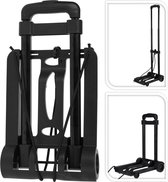 FX Tools Steekwagen transport trolley - kunststof/metaal - max 30 kilo - opvouwbaar