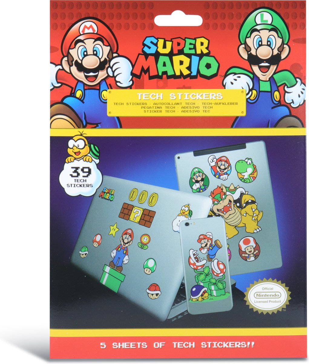 Nintendo Super Mario Bros set 29 vinyl - Merkloos