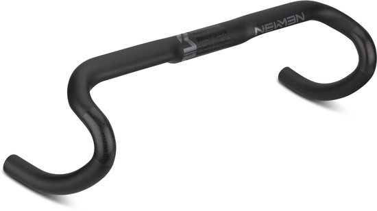 Newmen Wing Bar Advanced - carbon fietsstuur - comfortabel en grip - 31.8 460 MM