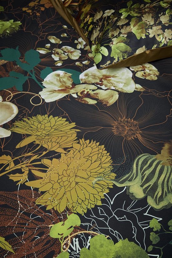 Kardol Austin dekbedovertrek - Eenpersoons - 140x200/220 - Groen van Kardol — afbeelding 4