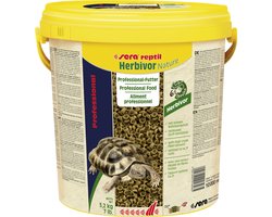 Sera reptil Professional Herbivor Nature - tweecomponentenvoeder voor herbivore reptielen - 10 liter