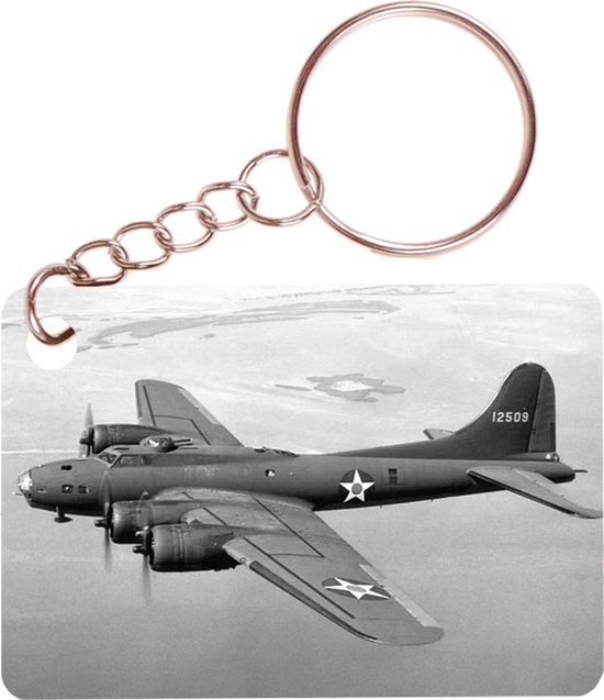 Sleutelhanger 6x4cm - B-17 Bomber Flying Fortress - US Airforce WW2