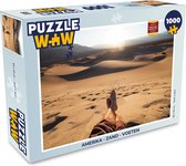Puzzel Amerika - Zand - Voeten - Legpuzzel - Puzzel 1000 stukjes volwassenen