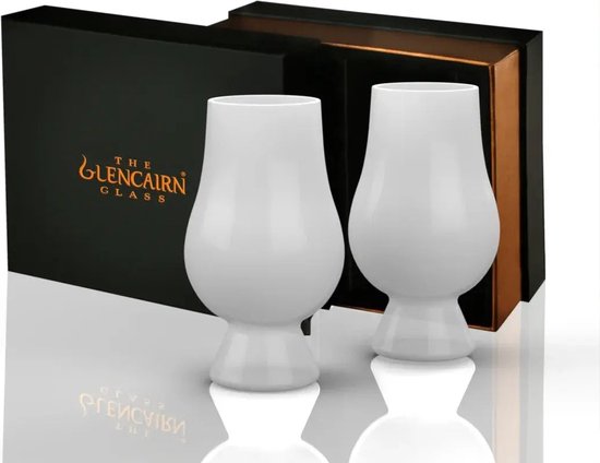 Whiskyglazen Wit 2 stuks - Blind Tasting - Geschenkverpakking - Glencairn Crystal Scotland