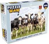 Puzzle Vaches - Pâturage - Animaux - Nature - Herbe - Puzzle - Puzzle 1000 pièces adultes