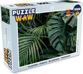 Puzzel Planten - Jungle - Bladeren - Tropisch - Legpuzzel - Puzzel 1000 stukjes volwassenen