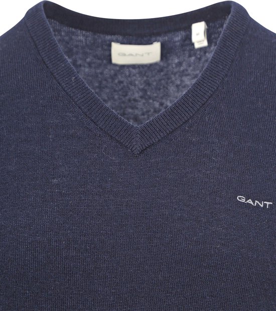 Gant Navy Blue Logo Regular Fit Tshirt