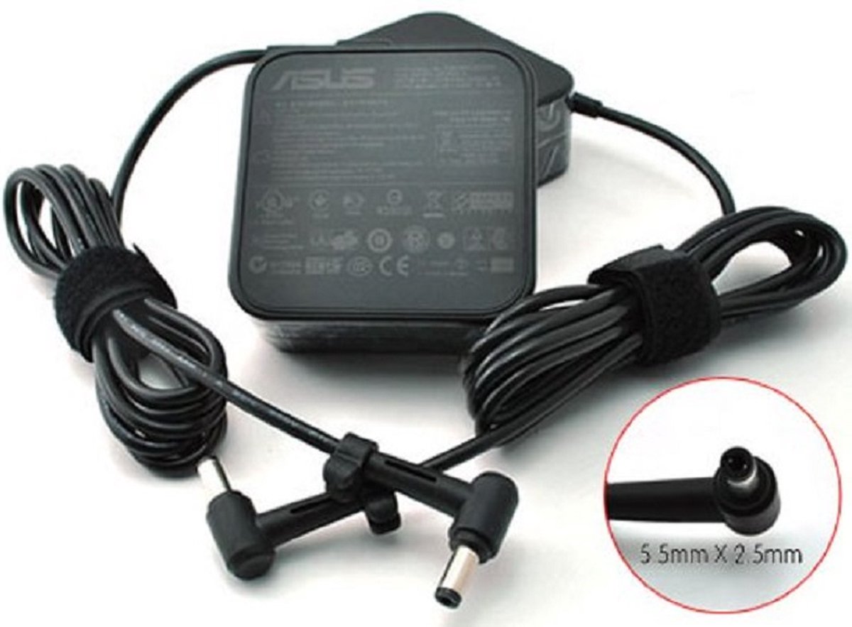 ASUS netvoedingen & inverters Power Adapter 65W, 19V, Black