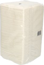 Servet - papier - 1-laags - 33x33cm - wit - 4000 stuks