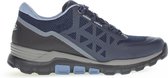 Gabor rollingsoft sensitive 96.989.46 - dames rollende wandelsneaker - blauw - waterdicht - maat 40.5 (EU) 7 (UK)