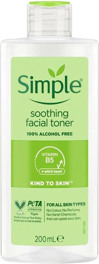 Simple soothing facial toner deals