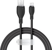 Baseus Pudding USB-A naar Apple Lightning Kabel 2.4A 1.2M Zwart