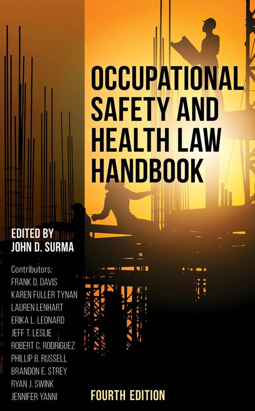 Occupational Safety and Health Law Handbook (ebook), Frank D. Davis
