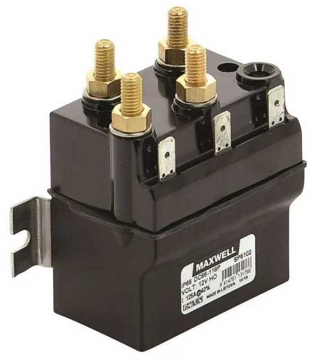 Maxwell Hrc/rc6/rc8-6 Bidirectionele Solenoïde 12v Zwart