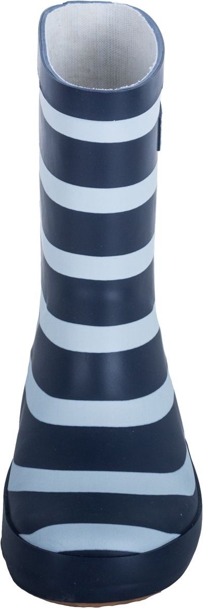 BMS kinderschoenen rubberlaarzen marineblauw/wit met brede strepen - 23