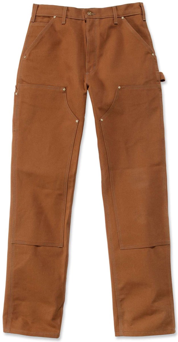 Carhartt Firm Duck Double-Front Work Dungaree Broek -