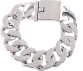 Behave Klassieke gourmetschakel armband