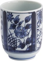 Tokyo Design Studio - Tea Cup - Blauw/Wit - 6.5x7.5cm - 160ml