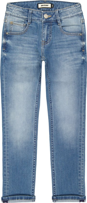 Raizzed Santiago Jongens Jeans - Mid Blue Stone - Maat 134