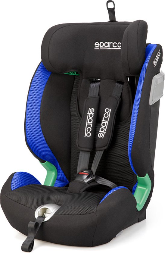 Sparco kinderstoel SK5000I (Isofix) Zwart/Blauw i-Size 76-150cm (ECE-R129/03) van Sparco — afbeelding 4