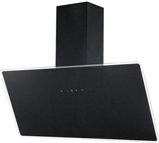 Respekta CH 112090 S schuine afzuigkap - 90 cm - A++ label - Luchtafvoer - Recirculatie - Touchscreen