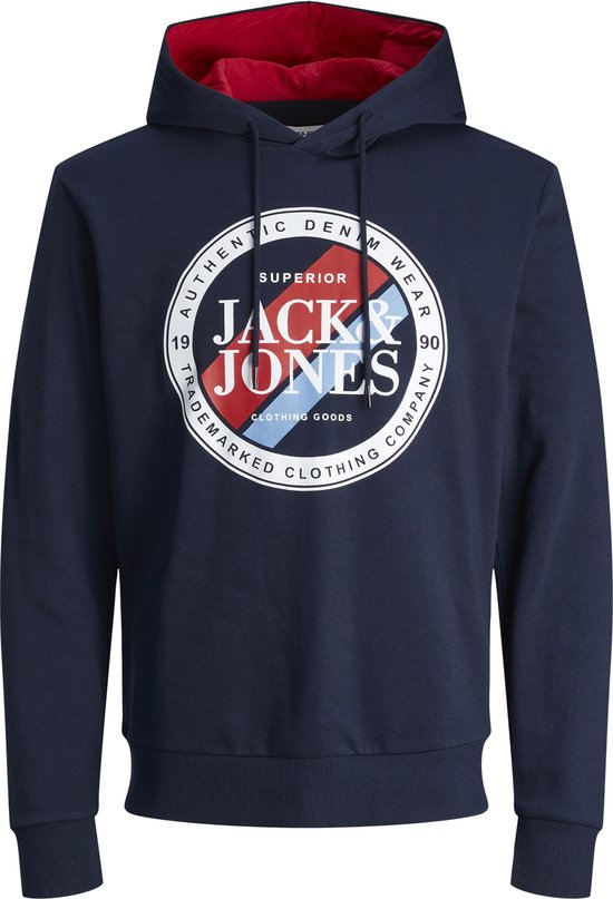 JACK&JONES PLUS JJLOOF SWEAT HOOD PLS Heren Trui