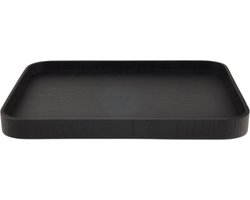 XLBoom Serve Dienblad - Multiplex - Rechtoekig - Zwart - 35 x 28 cm