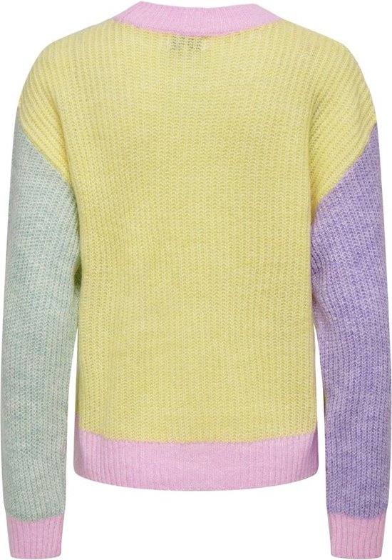 Only Onlmanna Ls O-Neck Yellow Pear /Green MULTICOLOR XS