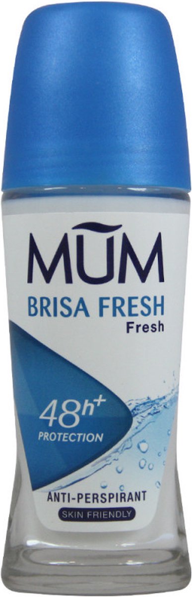 Goedkoopste Mum Brisa Fresh Cool Blue Deodorant Roller - 6x50 ml - Voordeelverpakking