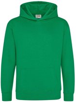 Just Hoods Kids Hoodie Kelly Green Maat 9/11 (L)