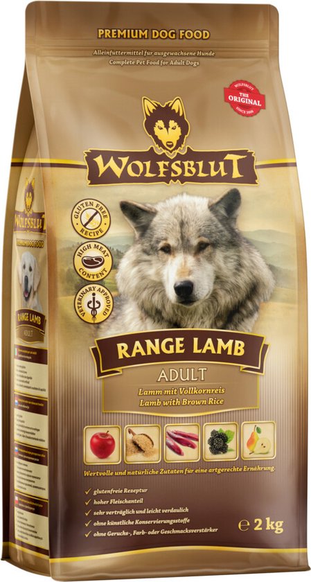 Wolfsblut Range Lamb, Puppy (2kg) - Trockenfutter für Hunde kaufen