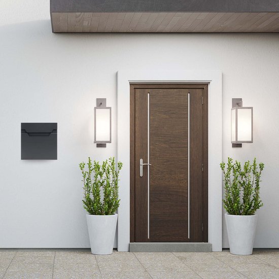 Nambo Brievenbus Antraciet Brievenbus met naam en huisnummer brievenbus type 61 bol Nambo Brievenbus Antraciet Brievenbus met naam en huisnummer brievenbus type 61 bol
