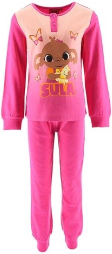 Bing Bunny pyjama - donkerroze - Sula pyama - 100% katoen