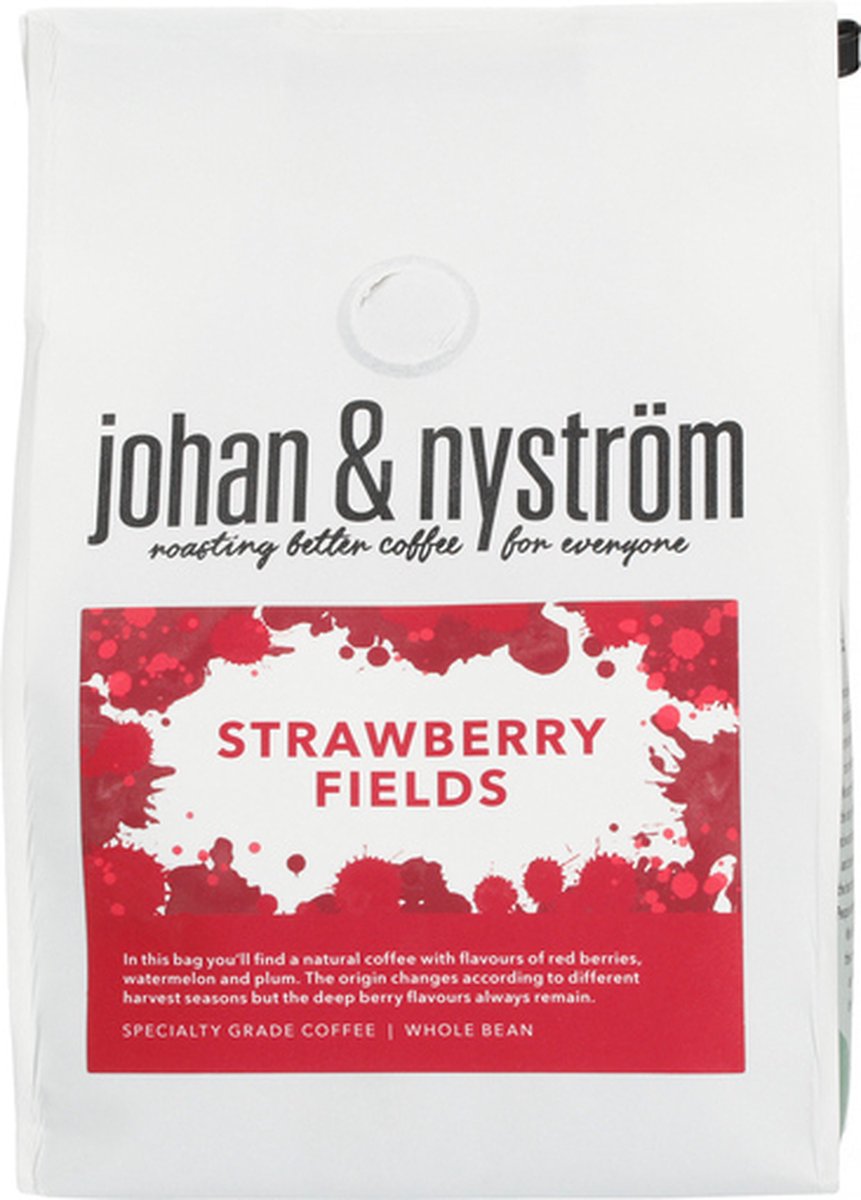 Johan & Nyström - Strawberry Fields (Filter Coffee - 250gr - traceable, ethical and sutainable Specialty Coffee)