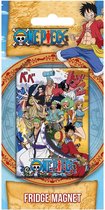 One Piece Making Waves in Wano Magneet