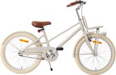 Vélo Enfant Urbain AMIGO - 20 pouces 31 cm - 6 à 8 ans - Avec frein à rétropédalage et V-Brake - Couleur sable