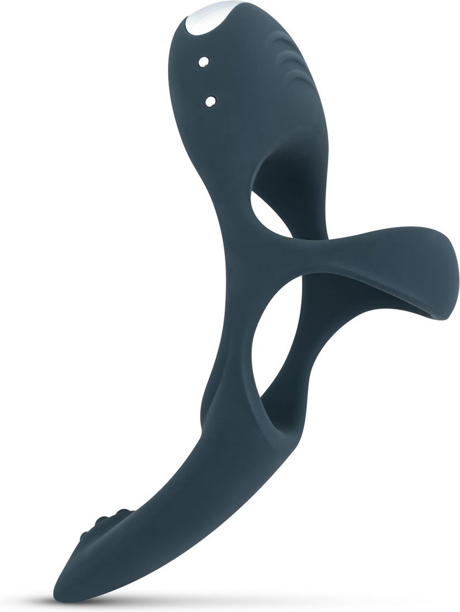 Goedkoopste Boners Triple Cockring - Blauw