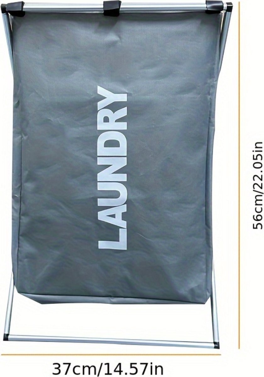 Livano Laundry Bag - Wassorteerder 2 Vakken - Wassorteerder - Wasmand 2 Vakken - Laundry Basket